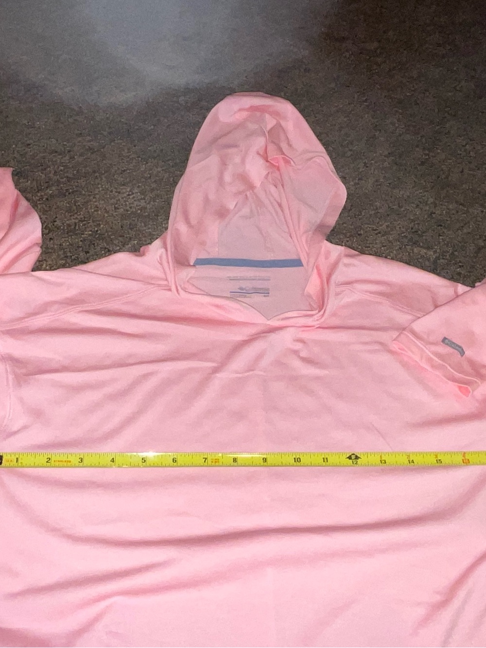 Columbia pink hooded pullover lightweight soft light pink NWOT SZsmall